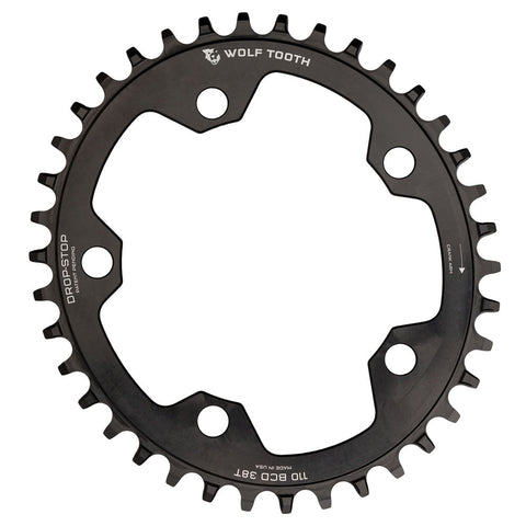 110 X 5 Bcd Oval Gravel / Cx / Road Drop Stop Chainrings