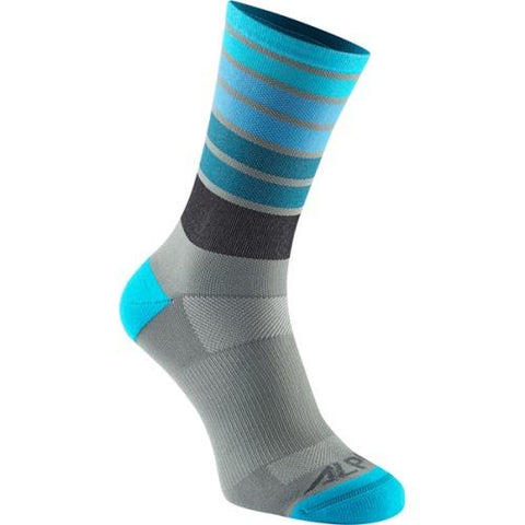 Madison Alpine MTB Bay Blue Stripes Socks