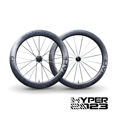 Lún: HYPER 2023 R67 (60mm & 68mm) Rim Brake Carbon Wheelset