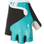 Madison Keirin Womens Peacock Blue Mitts Front