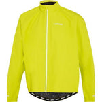 Madison Peloton Mens Waterproof Jacket Lime Punch Front